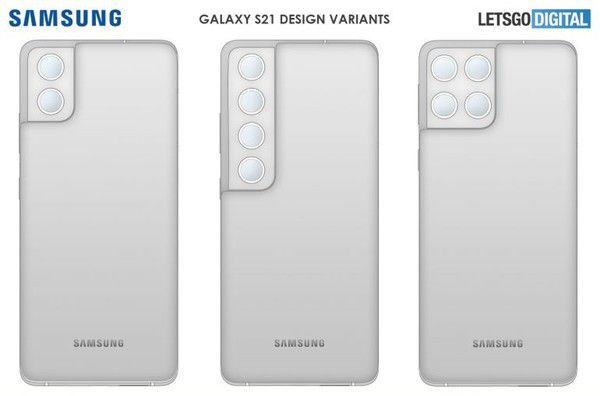 2021年7月14日三星S22手機攝像頭類似S21？新手機外觀專利公開